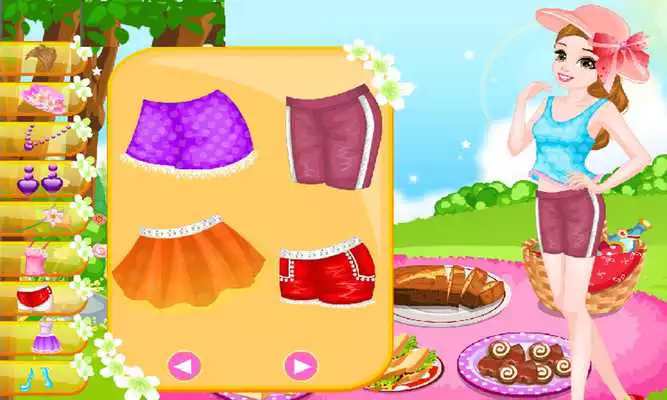 Play Summer Picnic Dress Up Game