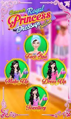 Play Summer Royal Princess Spa  Dress-up Salon