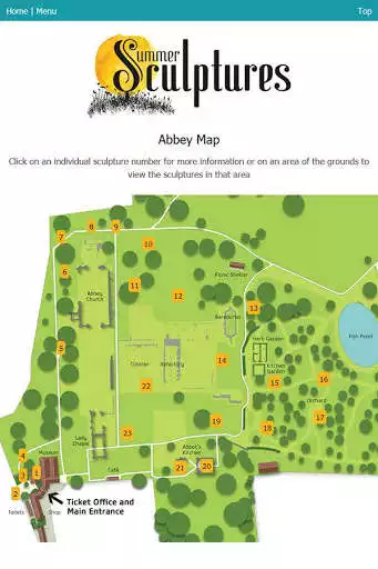 Play Summer Sculptures at Glastonbury Abbey  and enjoy Summer Sculptures at Glastonbury Abbey with UptoPlay