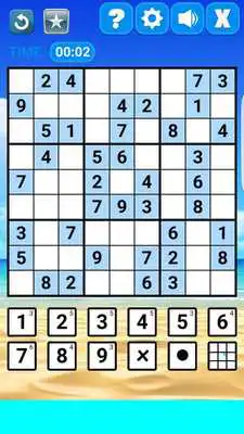 Play Summer Sudoku