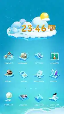 Play Summer Theme for Android free- Blue Ice