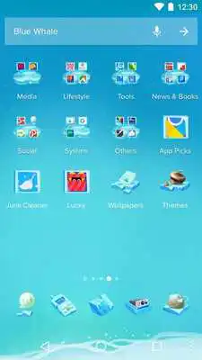 Play Summer Theme for Android free- Blue Ice