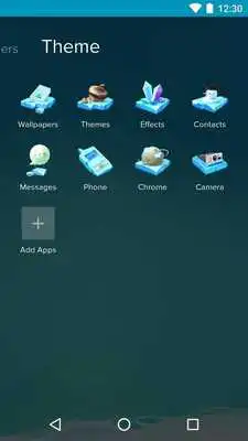 Play Summer Theme for Android free- Blue Ice