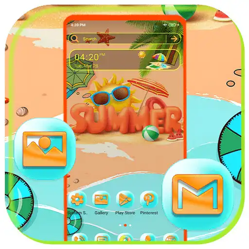 Play Summer Theme Launcher APK