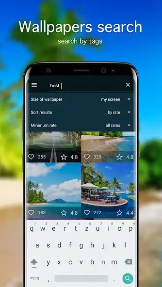 Play Summer Wallpapers PRO as an online game Summer Wallpapers PRO with UptoPlay