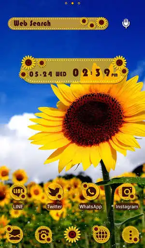 Play Summer Wallpaper Sunflowers