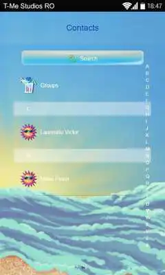 Play Summer Wave SMS Theme