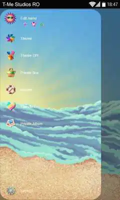 Play Summer Wave SMS Theme