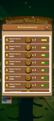 Play Summer Wood Brick as an online game Summer Wood Brick with UptoPlay
