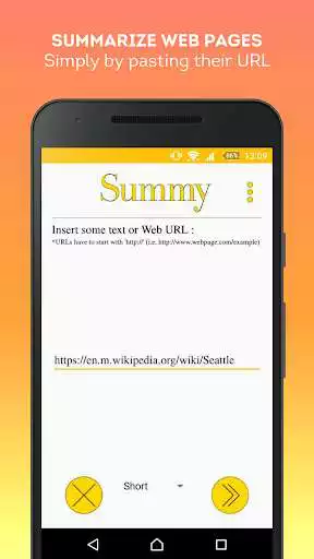 Play SUMMY - Text Summarizer