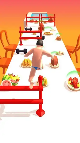 Play SUMO RUN as an online game SUMO RUN with UptoPlay