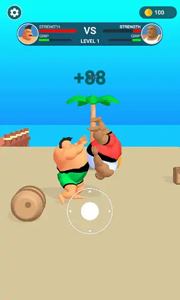 Play Sumo Smash as an online game Sumo Smash with UptoPlay