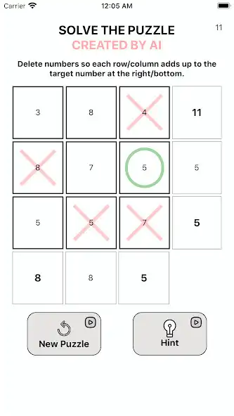 Play Sumplete: A game By ChatGPT as an online game Sumplete: A game By ChatGPT with UptoPlay