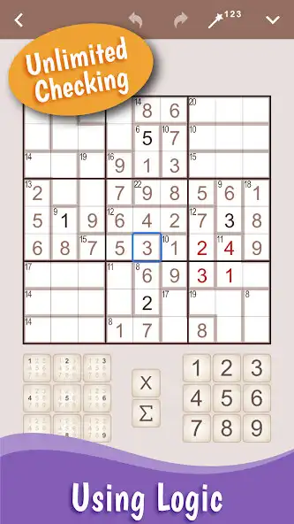 Play SumSudoku: Killer Sudoku as an online game SumSudoku: Killer Sudoku with UptoPlay