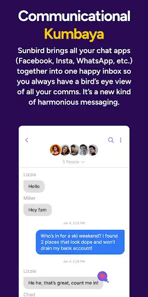 Play Sunbird: iMessage for Android as an online game Sunbird: iMessage for Android with UptoPlay