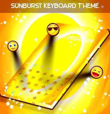 Play Sunburst Keyboard Theme