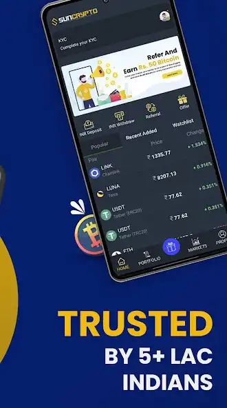 Play Sun Crypto: Buy  Sell Coins as an online game Sun Crypto: Buy  Sell Coins with UptoPlay