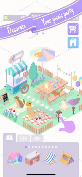 Play Sundae Picnic - With CatsDogs  and enjoy Sundae Picnic - With CatsDogs with UptoPlay