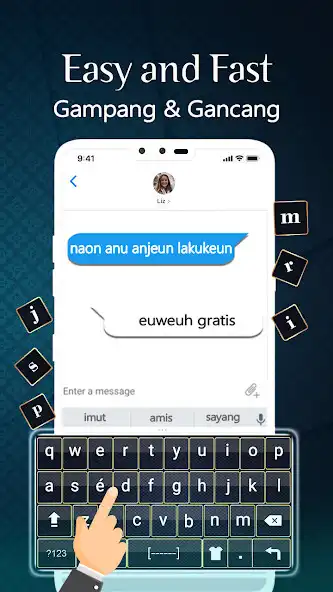 Play Sundanese Keyboard : Sundanese Language Keyboard as an online game Sundanese Keyboard : Sundanese Language Keyboard with UptoPlay