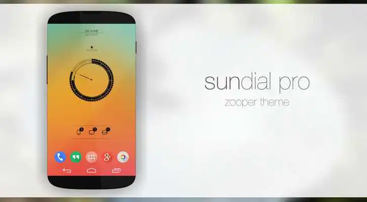 Play Sundial Colors Zooper Theme