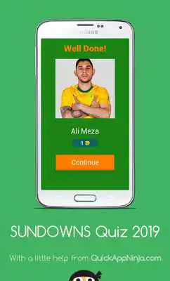 Play SUNDOWNS Quiz 2018