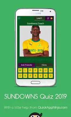 Play SUNDOWNS Quiz 2018