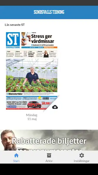Play Sundsvalls Tidning e-tidning  and enjoy Sundsvalls Tidning e-tidning with UptoPlay