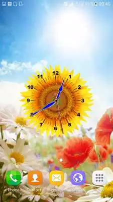 Play Sunflower Clock