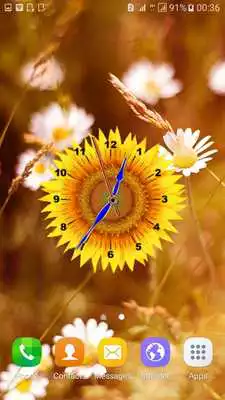 Play Sunflower Clock