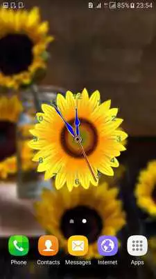 Play Sunflower Clock