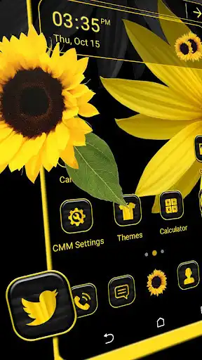 Play Sunflower Launcher Theme  and enjoy Sunflower Launcher Theme with UptoPlay