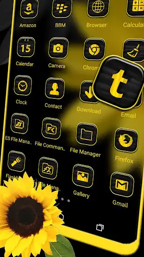 Play Sunflower Launcher Theme as an online game Sunflower Launcher Theme with UptoPlay