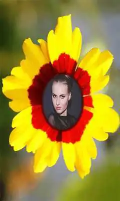 Play Sunflower photo frames Maker Play Sunflower photo frames Maker