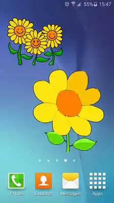 Play Sunflowers Live Widget