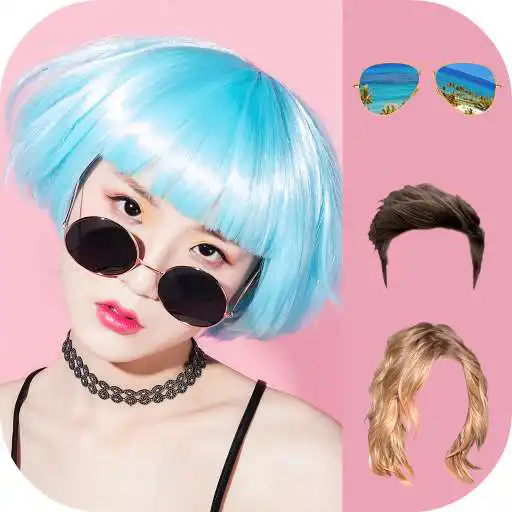 Play Sunglasses and Hairstyle Photo Editor APK
