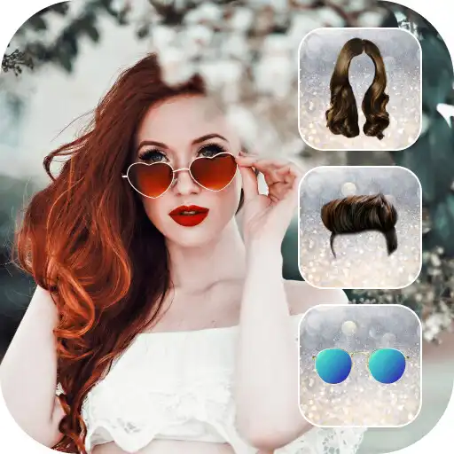 Play Sunglasses and Hairstyle Photo APK