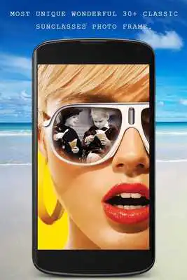 Play Sunglasses Photo Frame