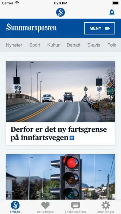 Play Sunnmørsposten  and enjoy Sunnmørsposten with UptoPlay