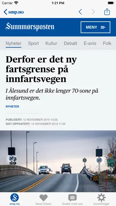 Play Sunnmørsposten as an online game Sunnmørsposten with UptoPlay