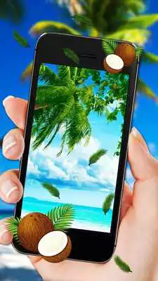 Play Sunny beach live wallpaper
