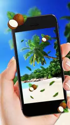 Play Sunny beach live wallpaper