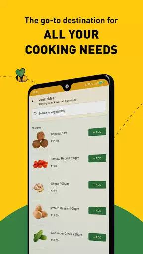 Play SunnyBee Market - Online Grocery Shopping App as an online game SunnyBee Market - Online Grocery Shopping App with UptoPlay
