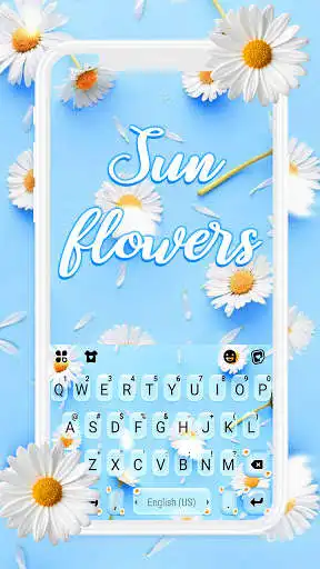 Play Sunny Daisy Keyboard Theme  and enjoy Sunny Daisy Keyboard Theme with UptoPlay