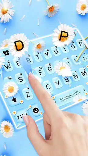 Play Sunny Daisy Keyboard Theme as an online game Sunny Daisy Keyboard Theme with UptoPlay