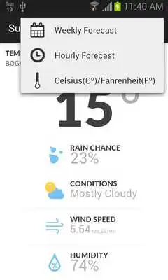 Play Sunny or Rainy