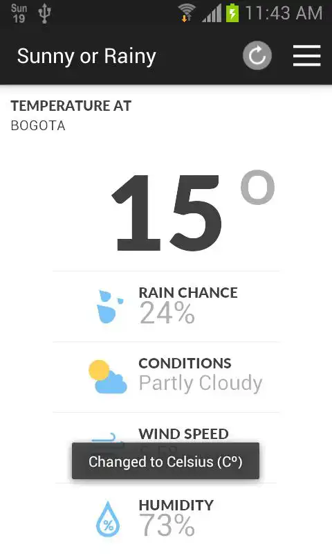 Play Sunny or Rainy