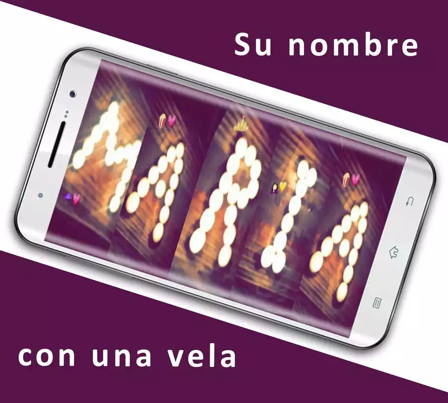 Play Su nombre con una vela