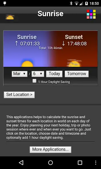 Play SUNRISE  and enjoy SUNRISE with UptoPlay