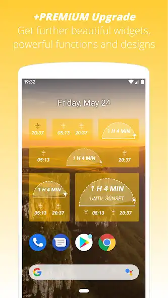 Play Sunrise  Sunset Times Widget as an online game Sunrise  Sunset Times Widget with UptoPlay