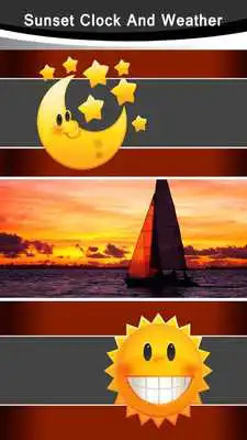 Play Sunset Clock And Weather